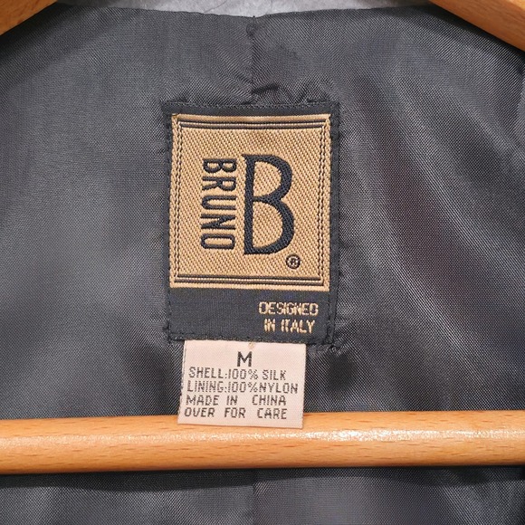 Bruno Men's 100% Silk 4 Button Vest‎ Size Medium - Picture 2 of 6